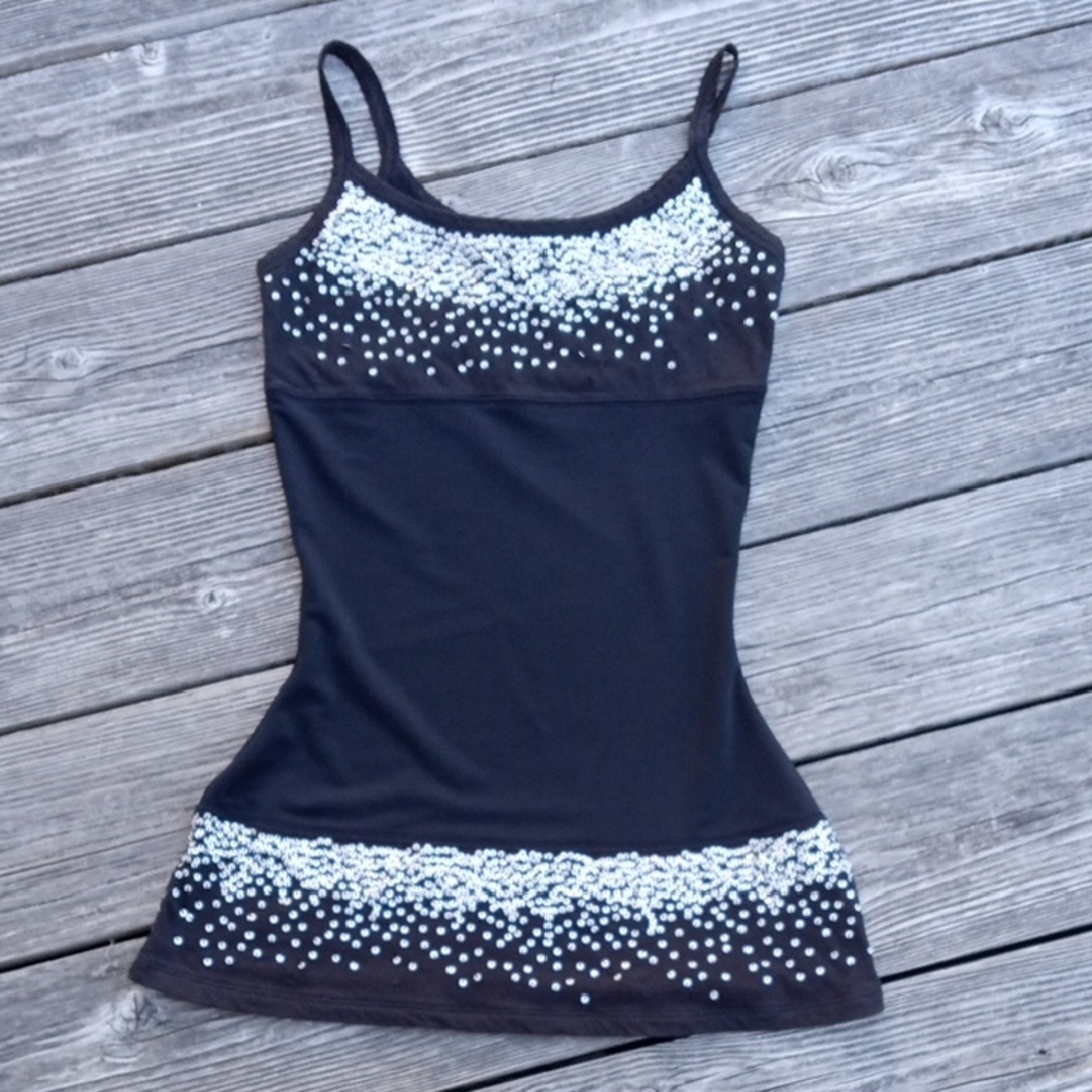 Yummie by Heather Thomson Stardust Black Shape wear Tank